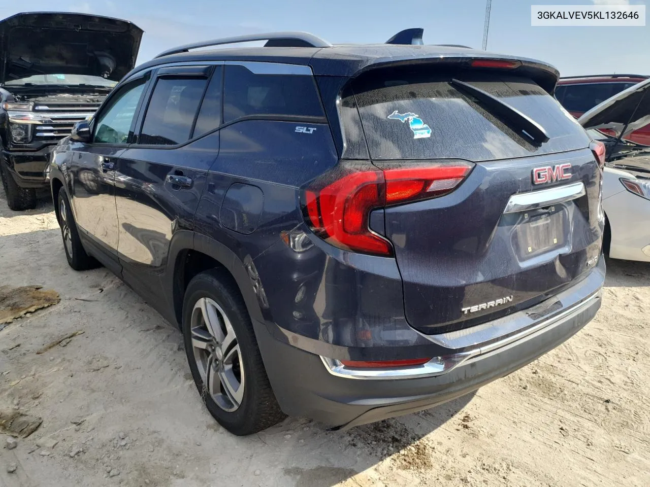 2019 GMC Terrain Slt VIN: 3GKALVEV5KL132646 Lot: 76365794