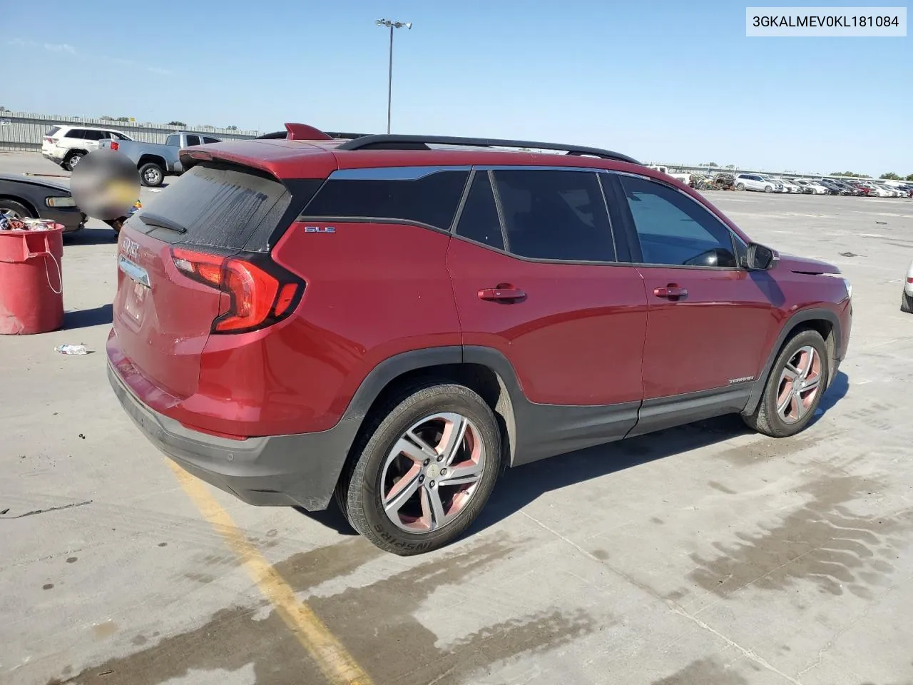 2019 GMC Terrain Sle VIN: 3GKALMEV0KL181084 Lot: 76465594