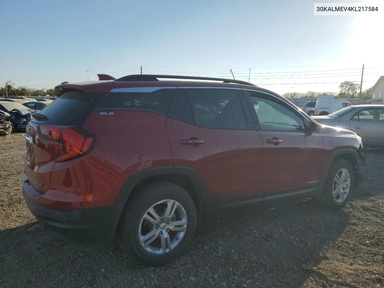 2019 GMC Terrain Sle VIN: 3GKALMEV4KL217584 Lot: 76475464