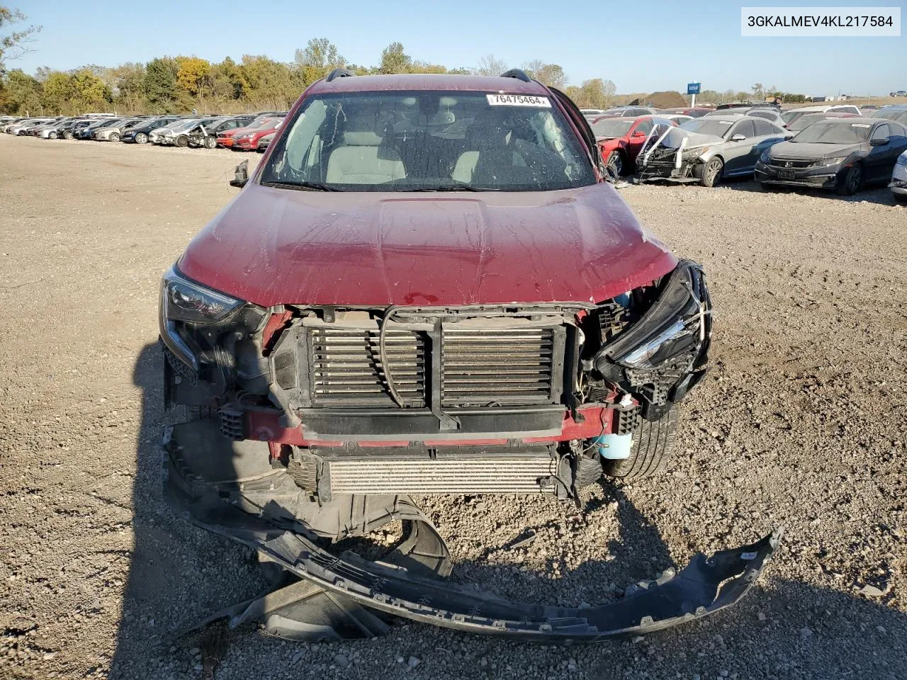 2019 GMC Terrain Sle VIN: 3GKALMEV4KL217584 Lot: 76475464