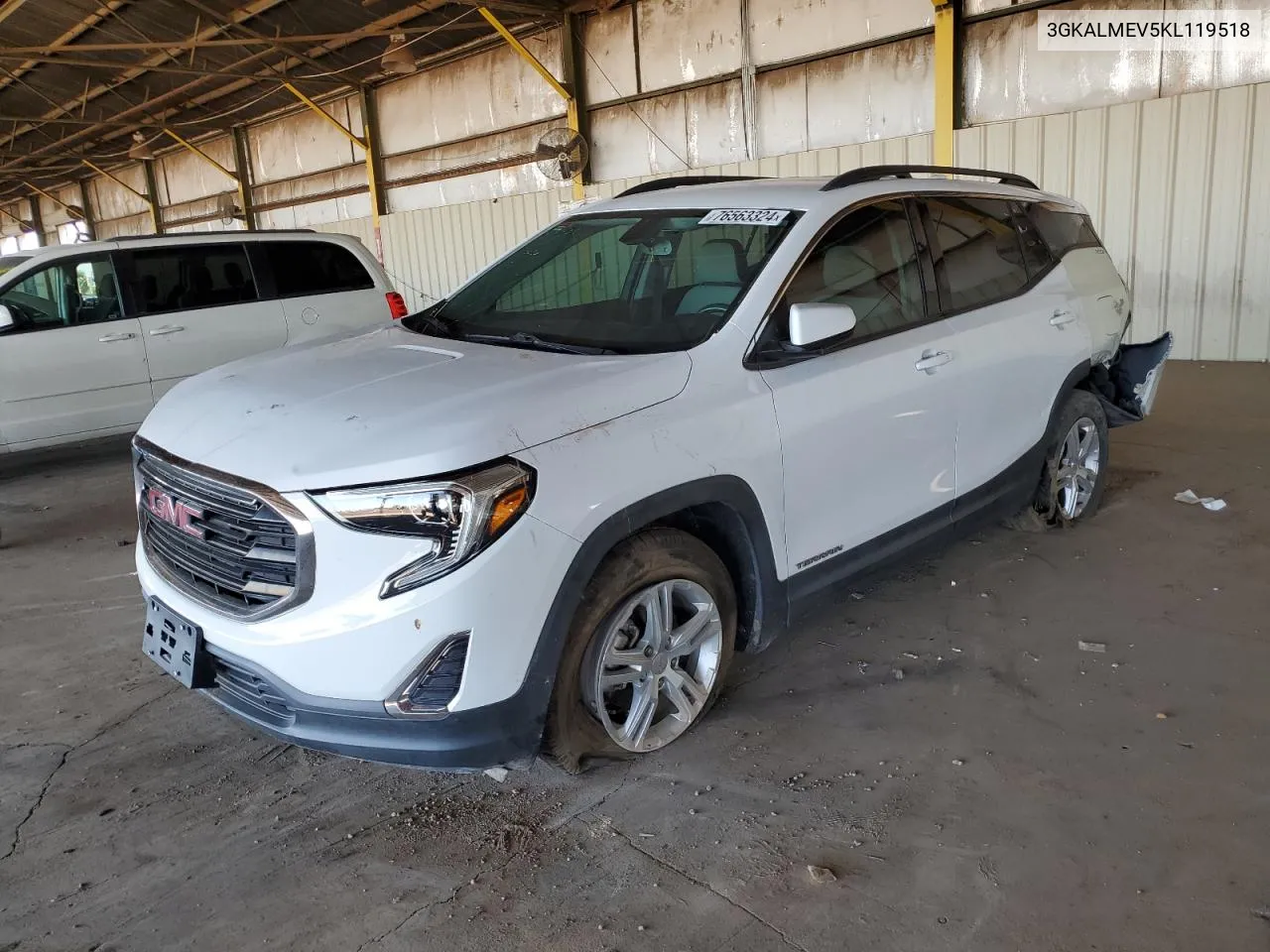 2019 GMC Terrain Sle VIN: 3GKALMEV5KL119518 Lot: 76563324