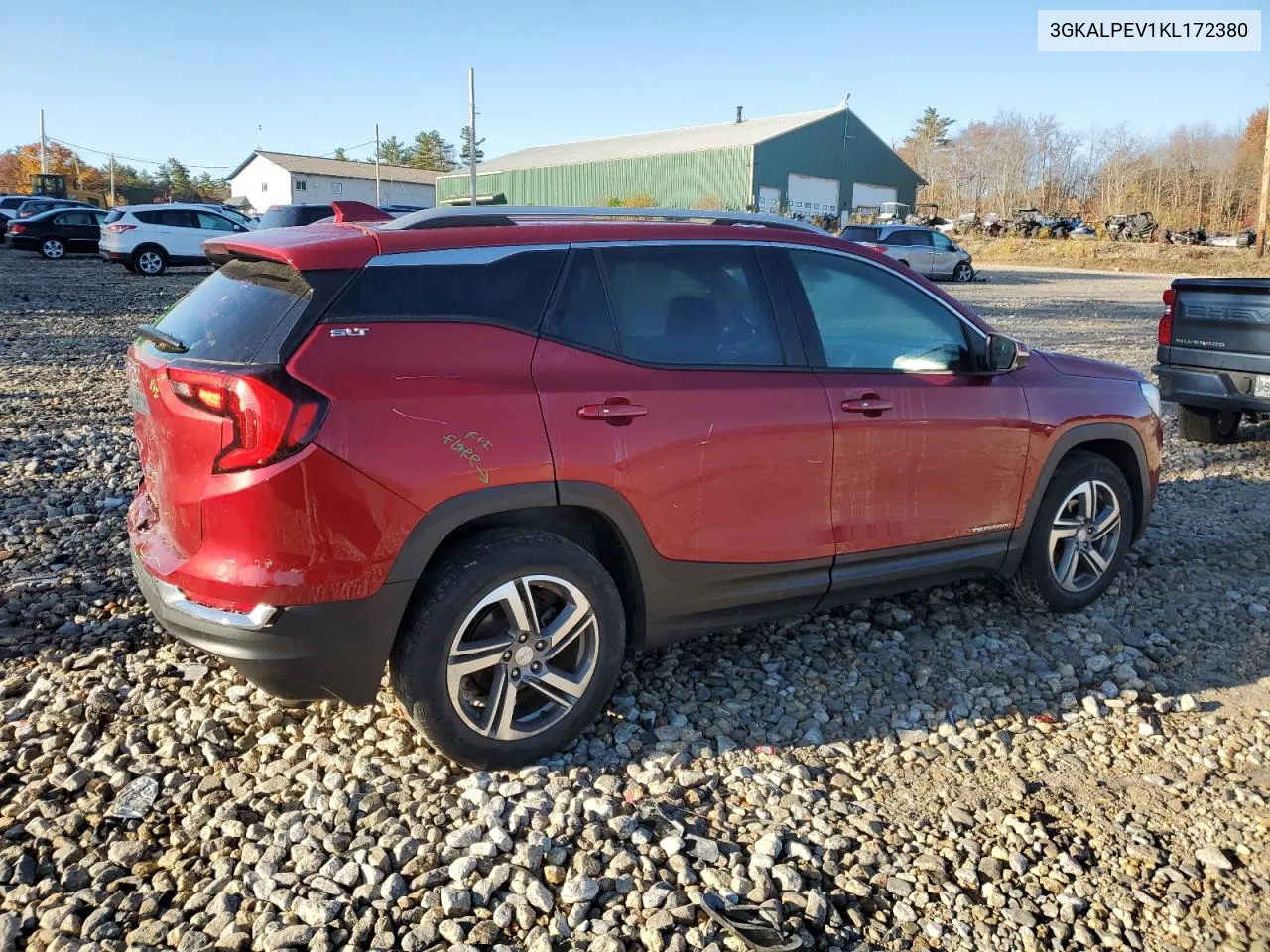 2019 GMC Terrain Slt VIN: 3GKALPEV1KL172380 Lot: 76590404