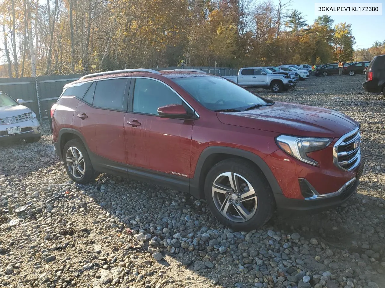 2019 GMC Terrain Slt VIN: 3GKALPEV1KL172380 Lot: 76590404