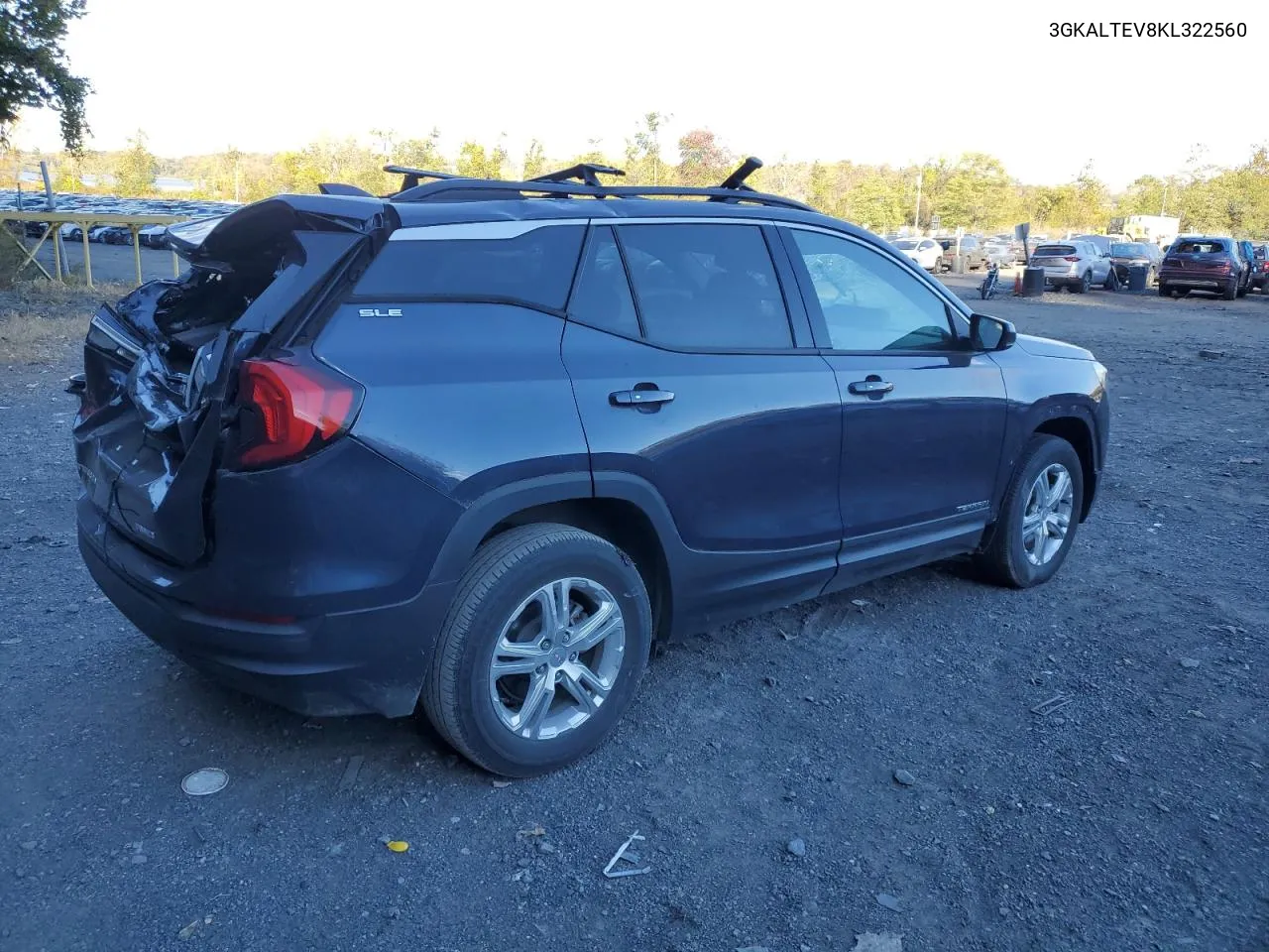 2019 GMC Terrain Sle VIN: 3GKALTEV8KL322560 Lot: 76600854