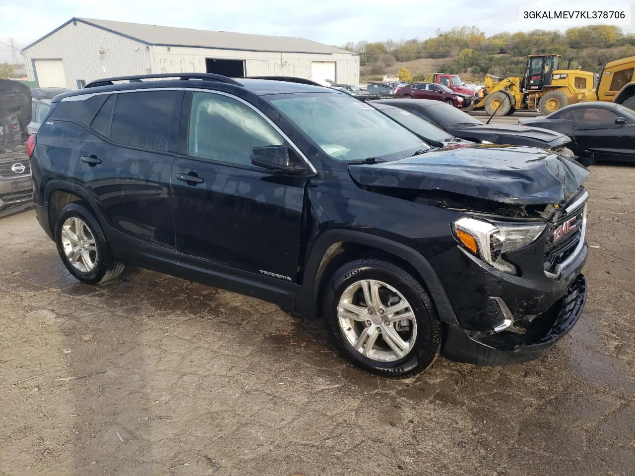 2019 GMC Terrain Sle VIN: 3GKALMEV7KL378706 Lot: 76812964