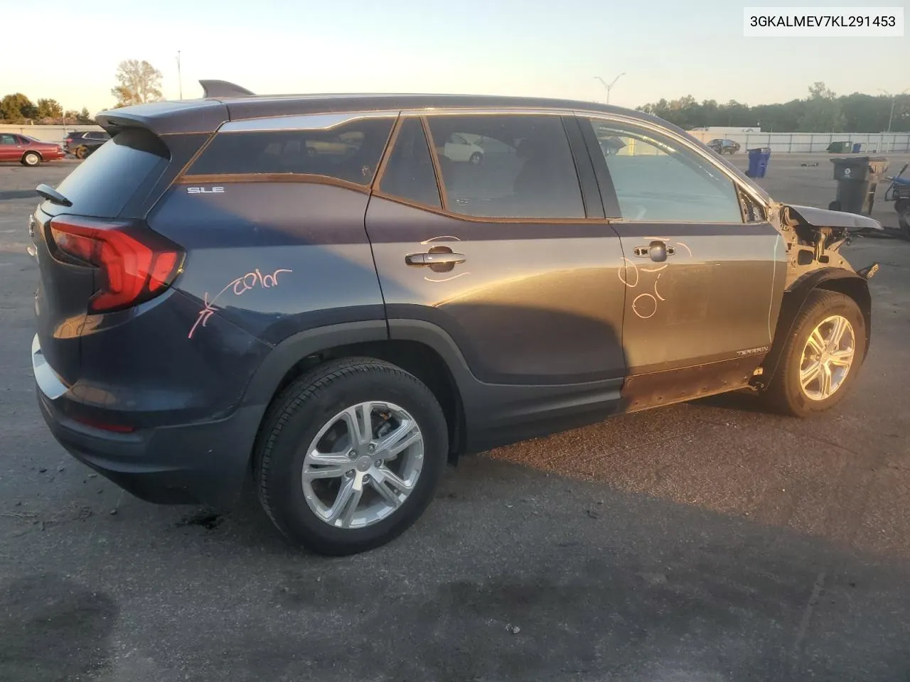 3GKALMEV7KL291453 2019 GMC Terrain Sle