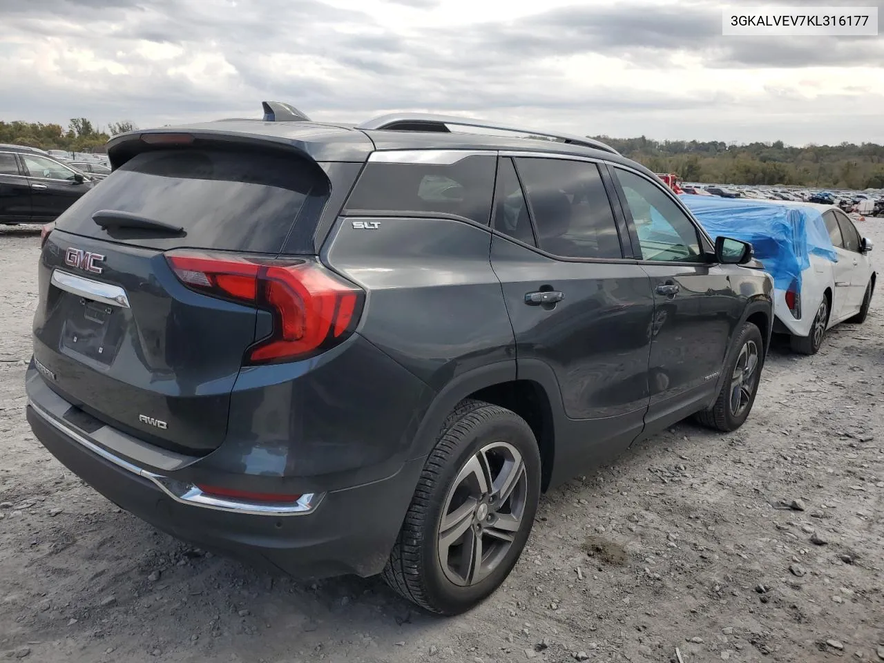 3GKALVEV7KL316177 2019 GMC Terrain Slt