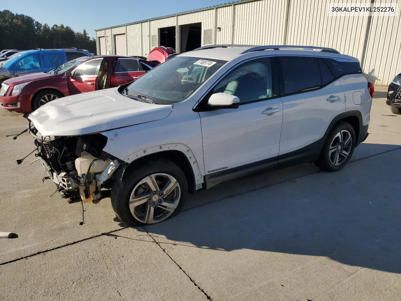 2019 GMC Terrain Slt VIN: 3GKALPEV1KL252276 Lot: 77005774