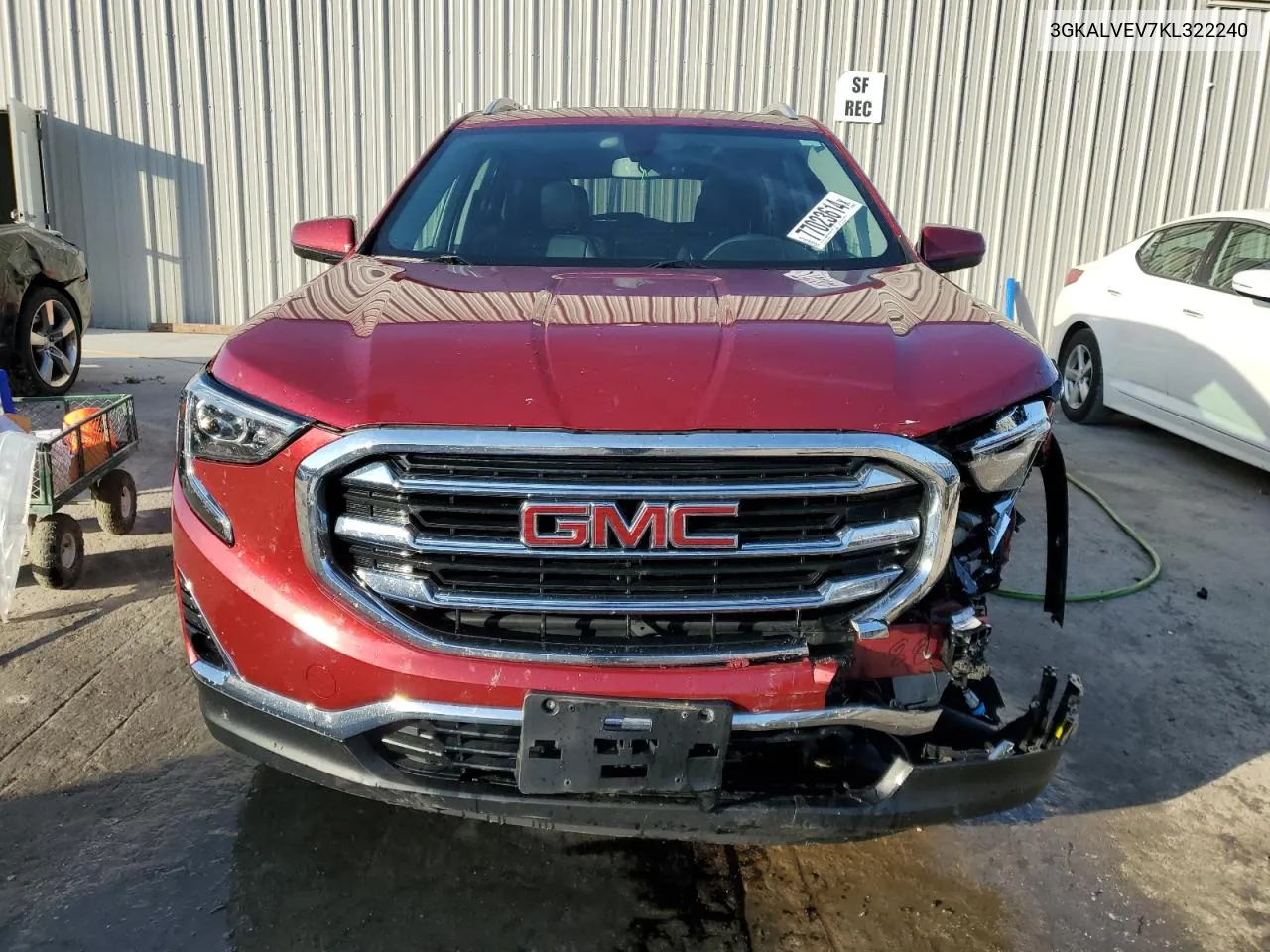 3GKALVEV7KL322240 2019 GMC Terrain Slt