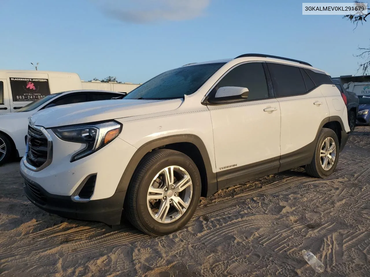 3GKALMEV0KL291679 2019 GMC Terrain Sle