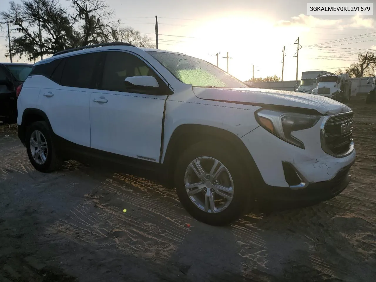 2019 GMC Terrain Sle VIN: 3GKALMEV0KL291679 Lot: 77127494