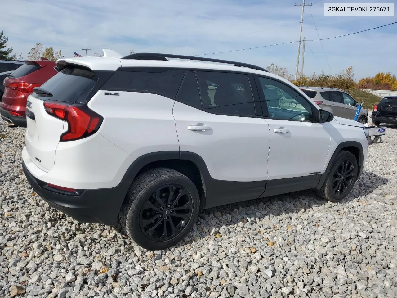 2019 GMC Terrain Sle VIN: 3GKALTEV0KL275671 Lot: 77310184