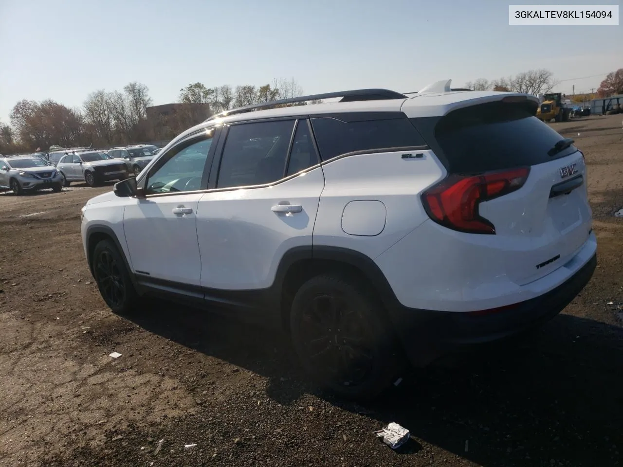 2019 GMC Terrain Sle VIN: 3GKALTEV8KL154094 Lot: 77367434