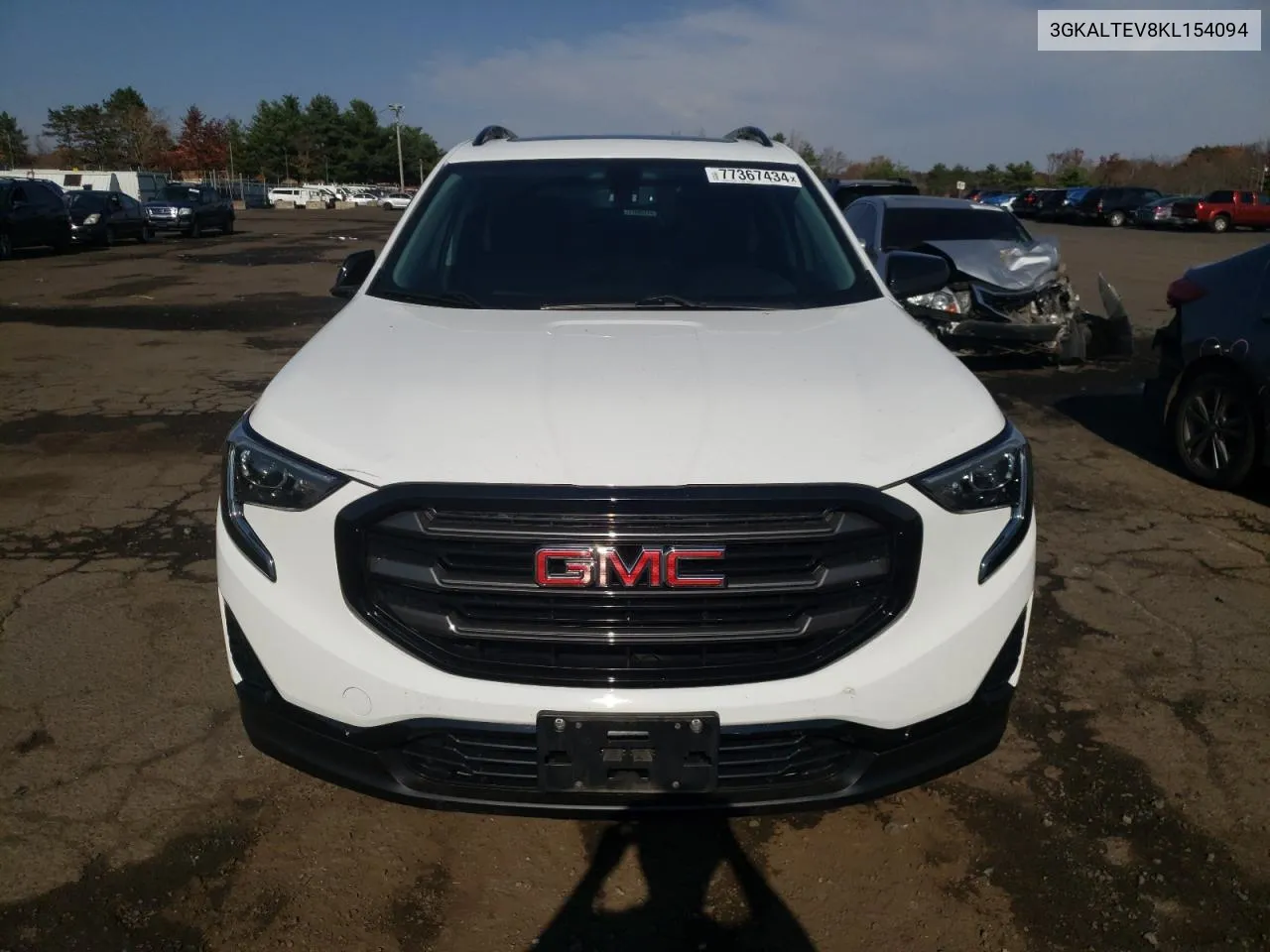 2019 GMC Terrain Sle VIN: 3GKALTEV8KL154094 Lot: 77367434