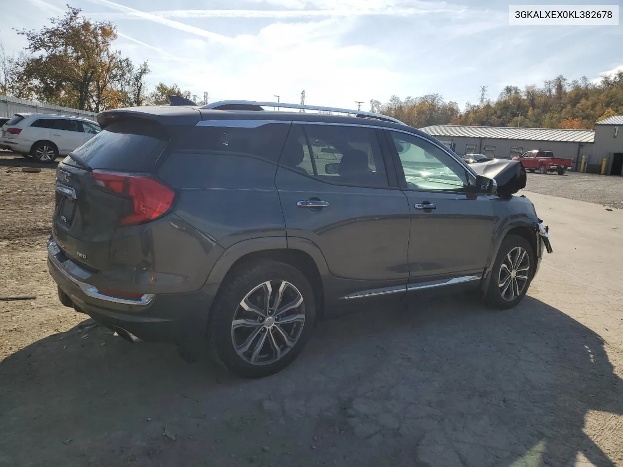 2019 GMC Terrain Denali VIN: 3GKALXEX0KL382678 Lot: 77633504