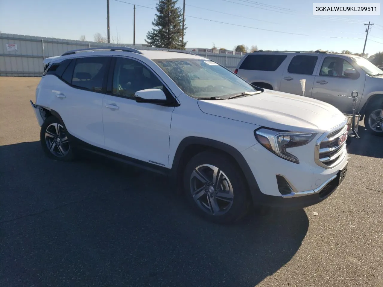 2019 GMC Terrain Slt VIN: 3GKALWEU9KL299511 Lot: 77655534