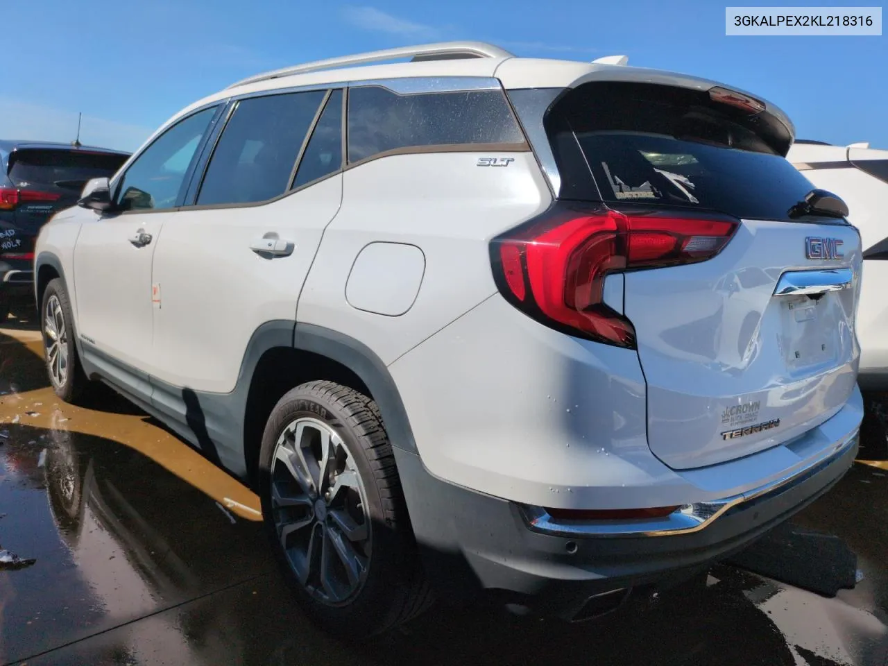 2019 GMC Terrain Slt VIN: 3GKALPEX2KL218316 Lot: 77936404