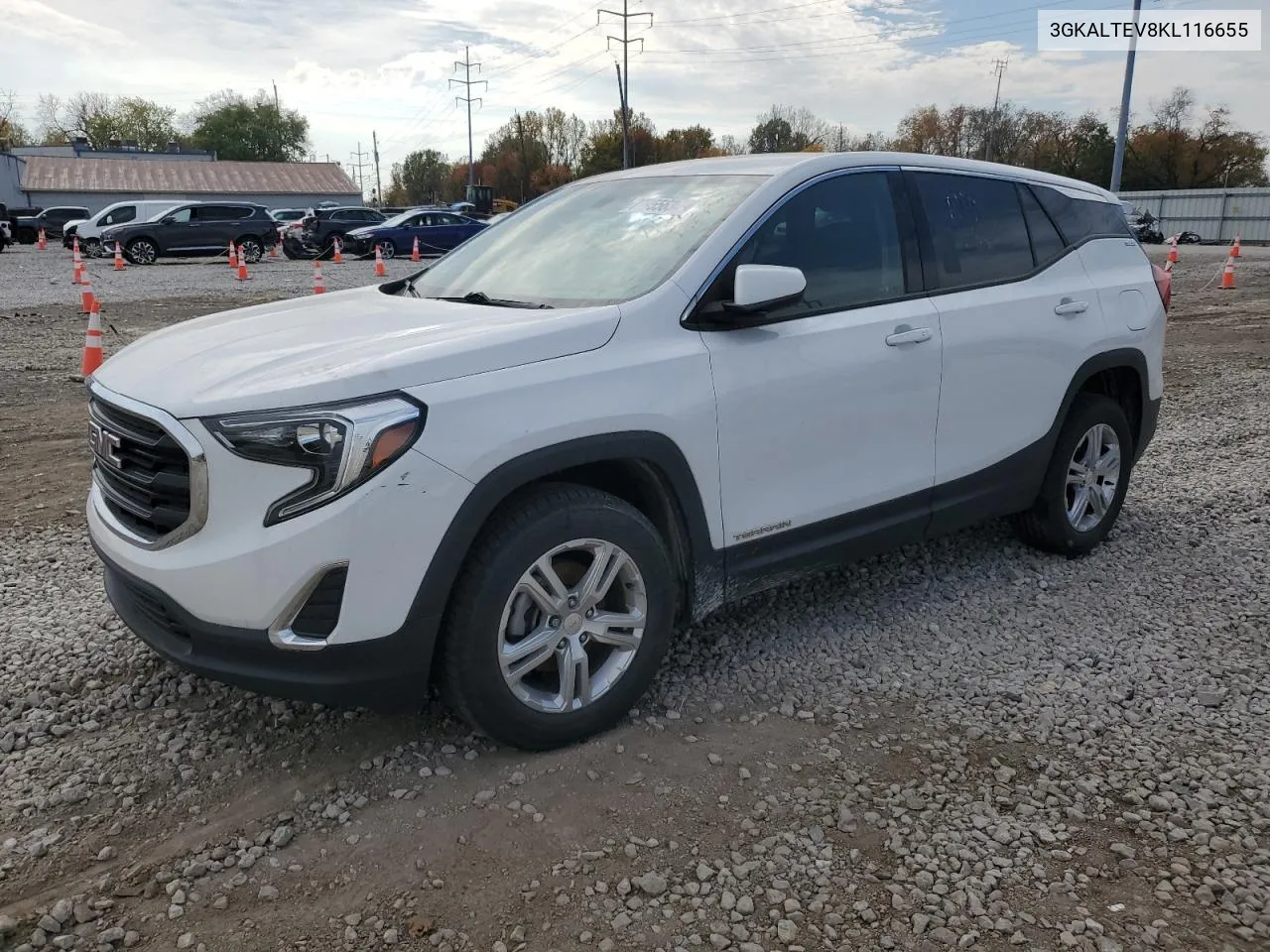 3GKALTEV8KL116655 2019 GMC Terrain Sle