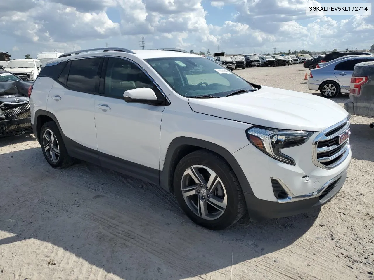 2019 GMC Terrain Slt VIN: 3GKALPEV5KL192714 Lot: 77986994