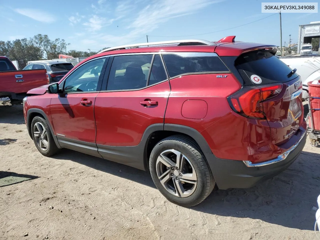 2019 GMC Terrain Slt VIN: 3GKALPEV3KL349088 Lot: 78048404