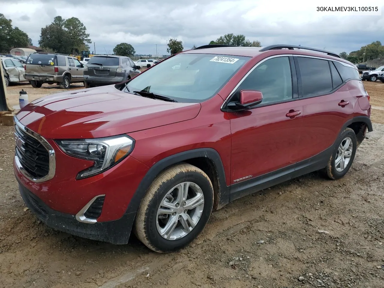 2019 GMC Terrain Sle VIN: 3GKALMEV3KL100515 Lot: 78241354