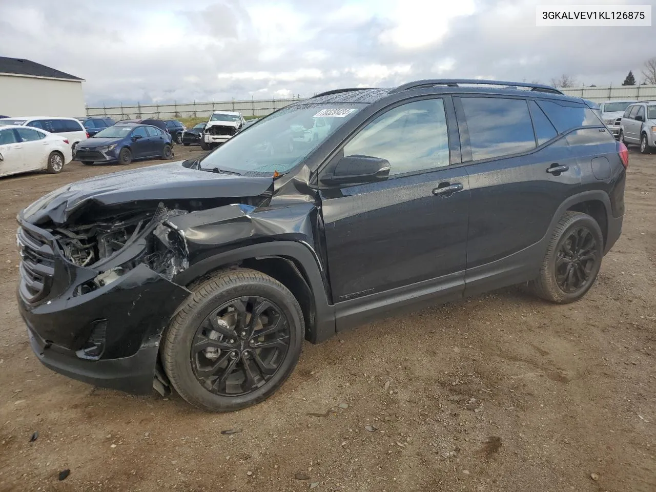 2019 GMC Terrain Slt VIN: 3GKALVEV1KL126875 Lot: 78320424