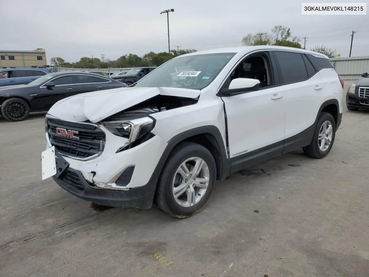 2019 GMC Terrain Sle VIN: 3GKALMEV0KL148215 Lot: 78334344