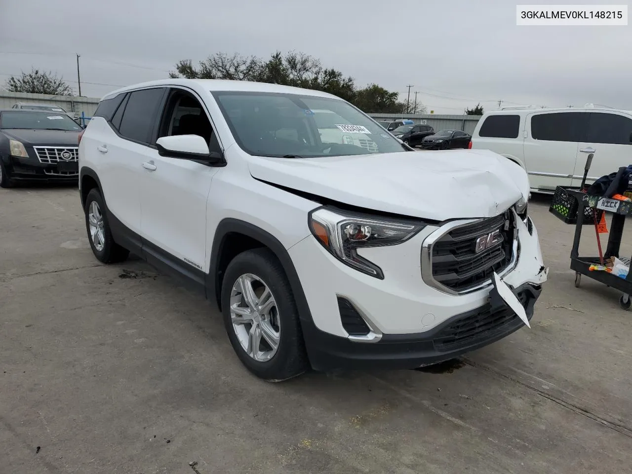 2019 GMC Terrain Sle VIN: 3GKALMEV0KL148215 Lot: 78334344