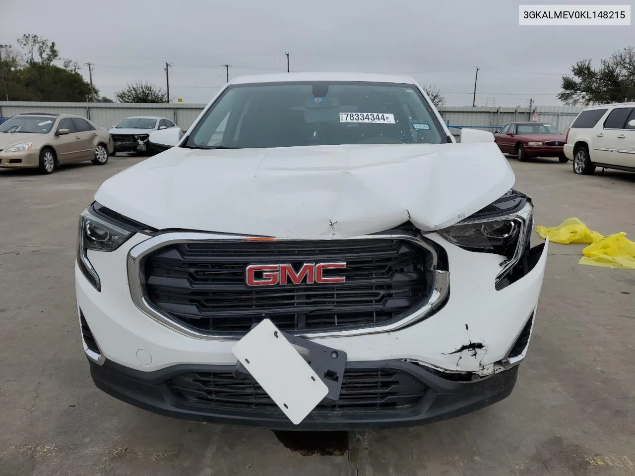 2019 GMC Terrain Sle VIN: 3GKALMEV0KL148215 Lot: 78334344