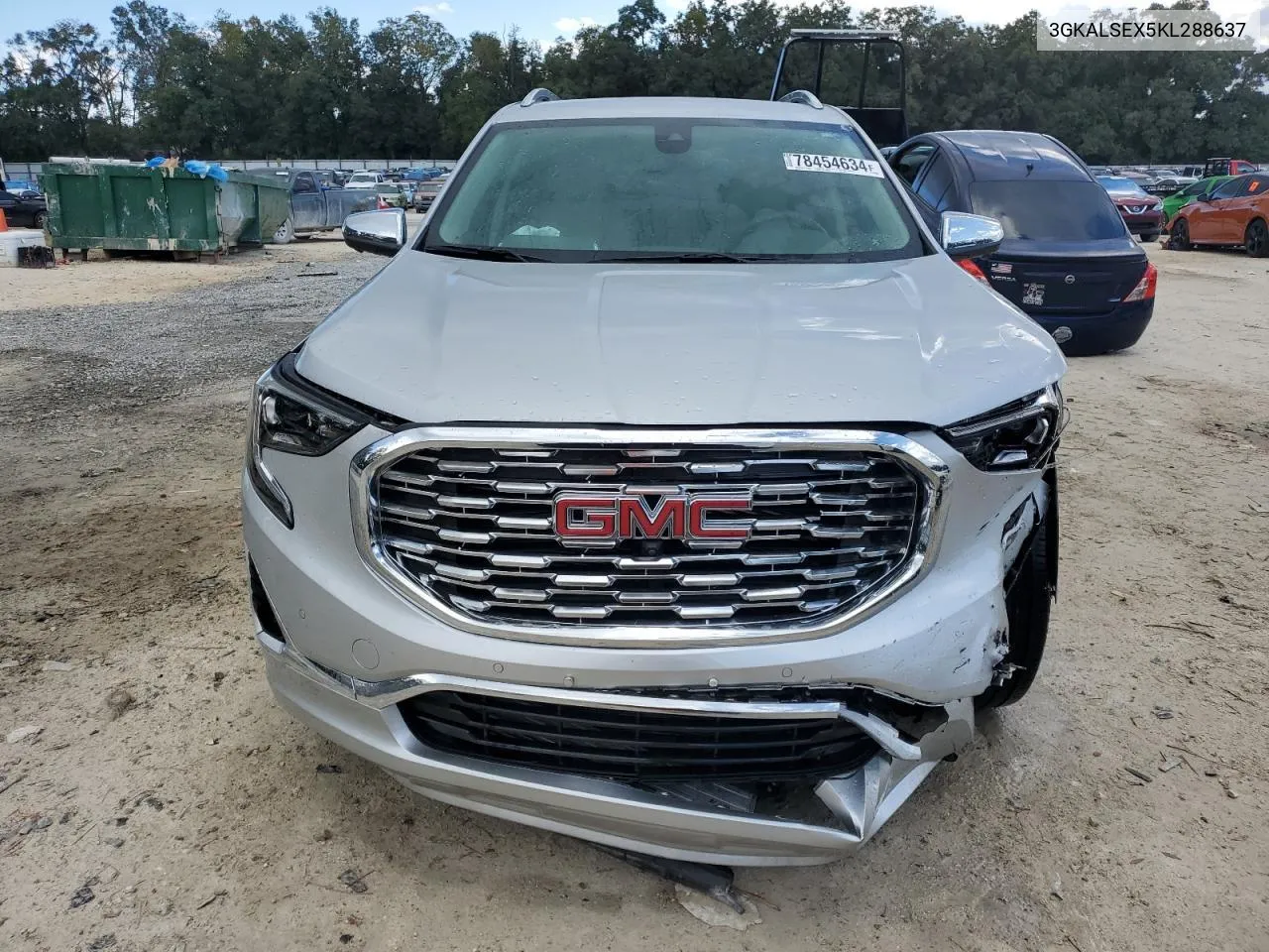 2019 GMC Terrain Denali VIN: 3GKALSEX5KL288637 Lot: 78454634