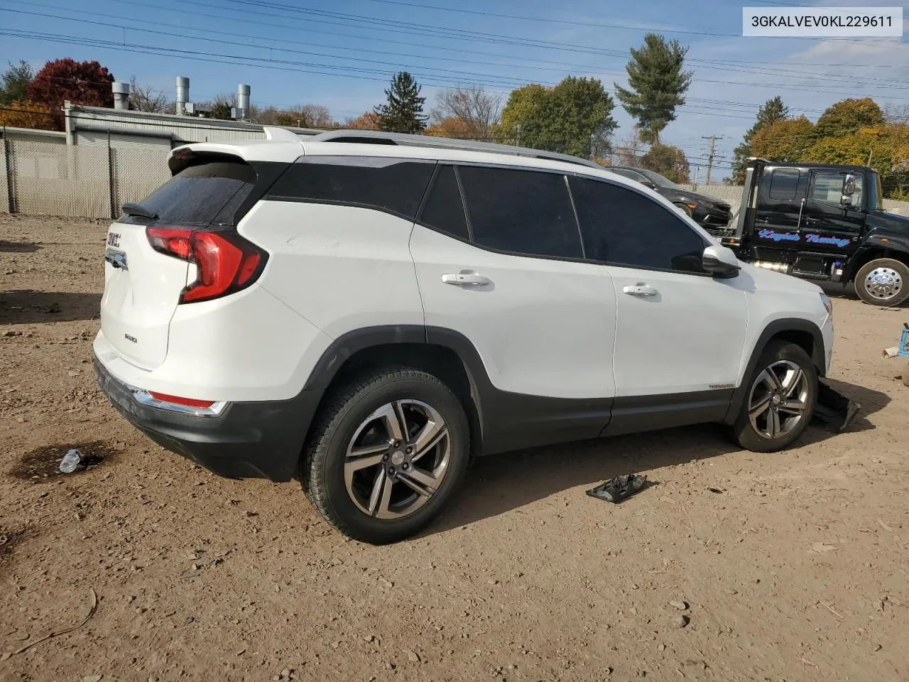 2019 GMC Terrain Slt VIN: 3GKALVEV0KL229611 Lot: 78603174