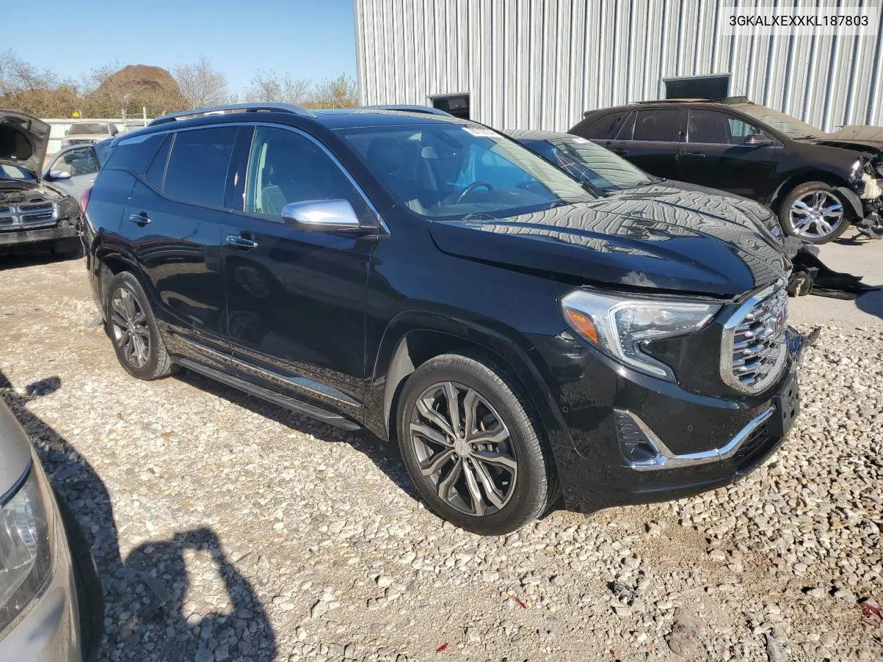 2019 GMC Terrain Denali VIN: 3GKALXEXXKL187803 Lot: 78712724