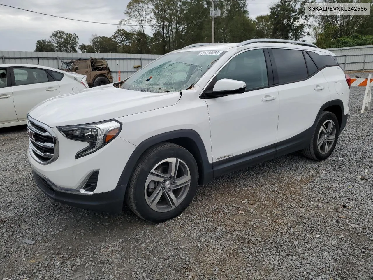 2019 GMC Terrain Slt VIN: 3GKALPEVXKL242586 Lot: 78724894