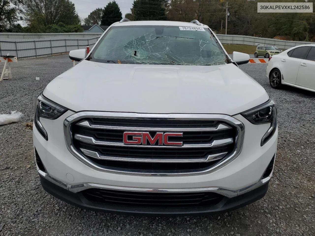 2019 GMC Terrain Slt VIN: 3GKALPEVXKL242586 Lot: 78724894