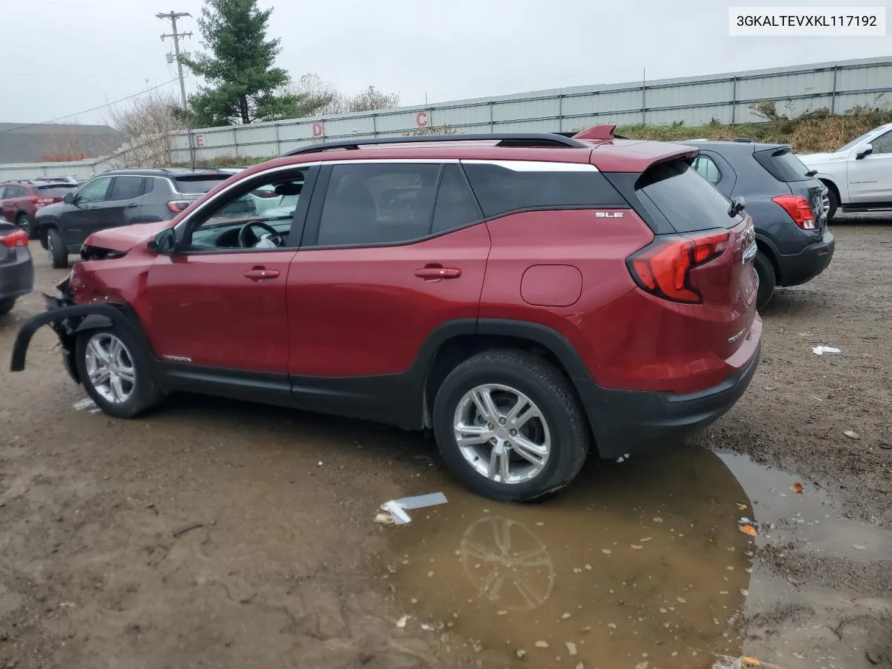 2019 GMC Terrain Sle VIN: 3GKALTEVXKL117192 Lot: 78979254