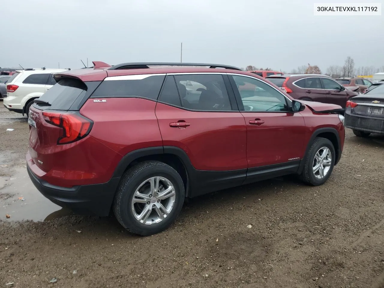 2019 GMC Terrain Sle VIN: 3GKALTEVXKL117192 Lot: 78979254