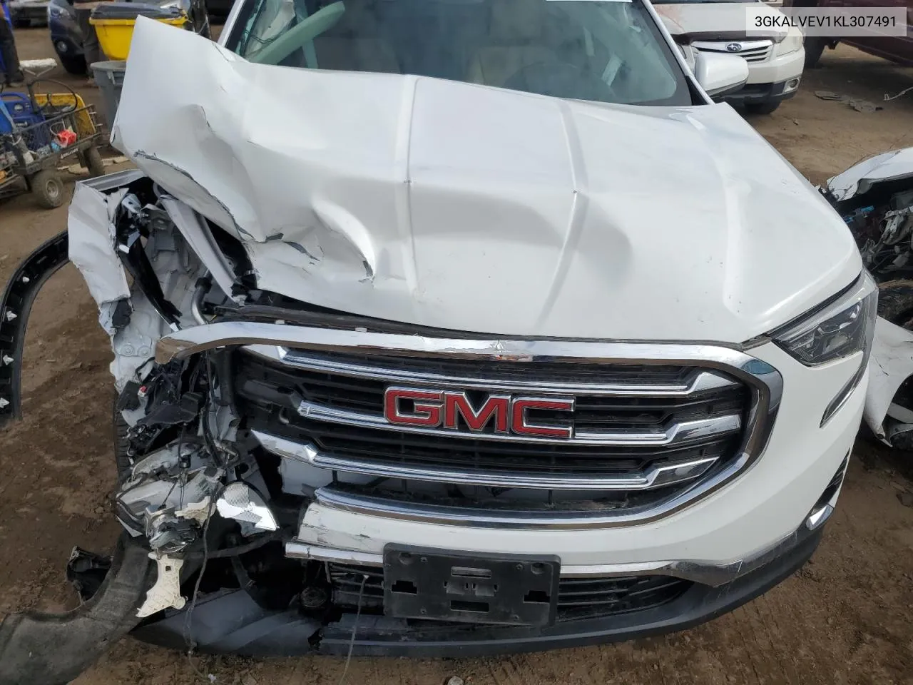 2019 GMC Terrain Slt VIN: 3GKALVEV1KL307491 Lot: 79140074