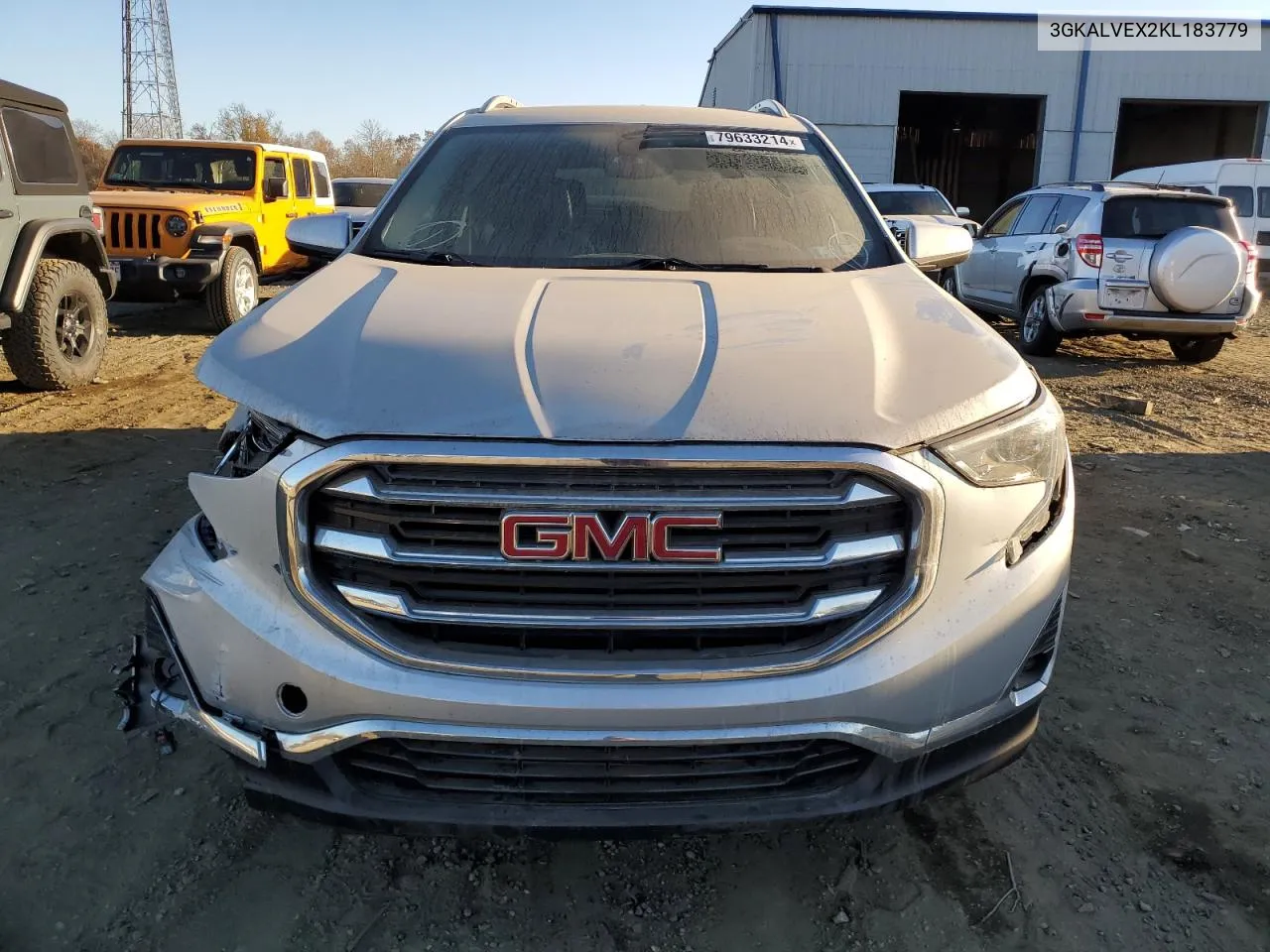 2019 GMC Terrain Slt VIN: 3GKALVEX2KL183779 Lot: 79633214