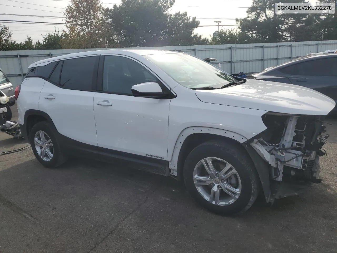 2019 GMC Terrain Sle VIN: 3GKALMEV2KL332278 Lot: 79903524