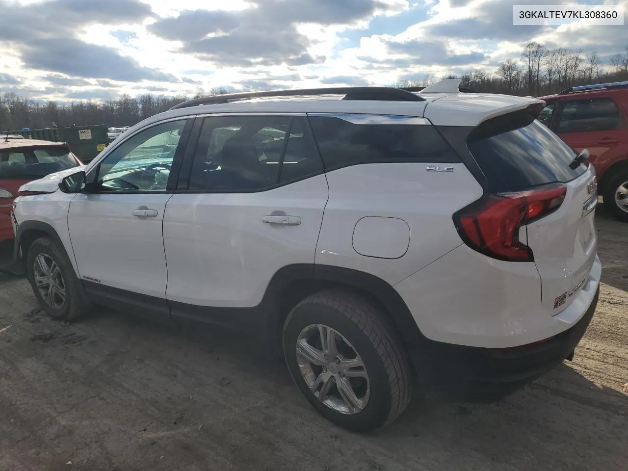 2019 GMC Terrain Sle VIN: 3GKALTEV7KL308360 Lot: 80148454