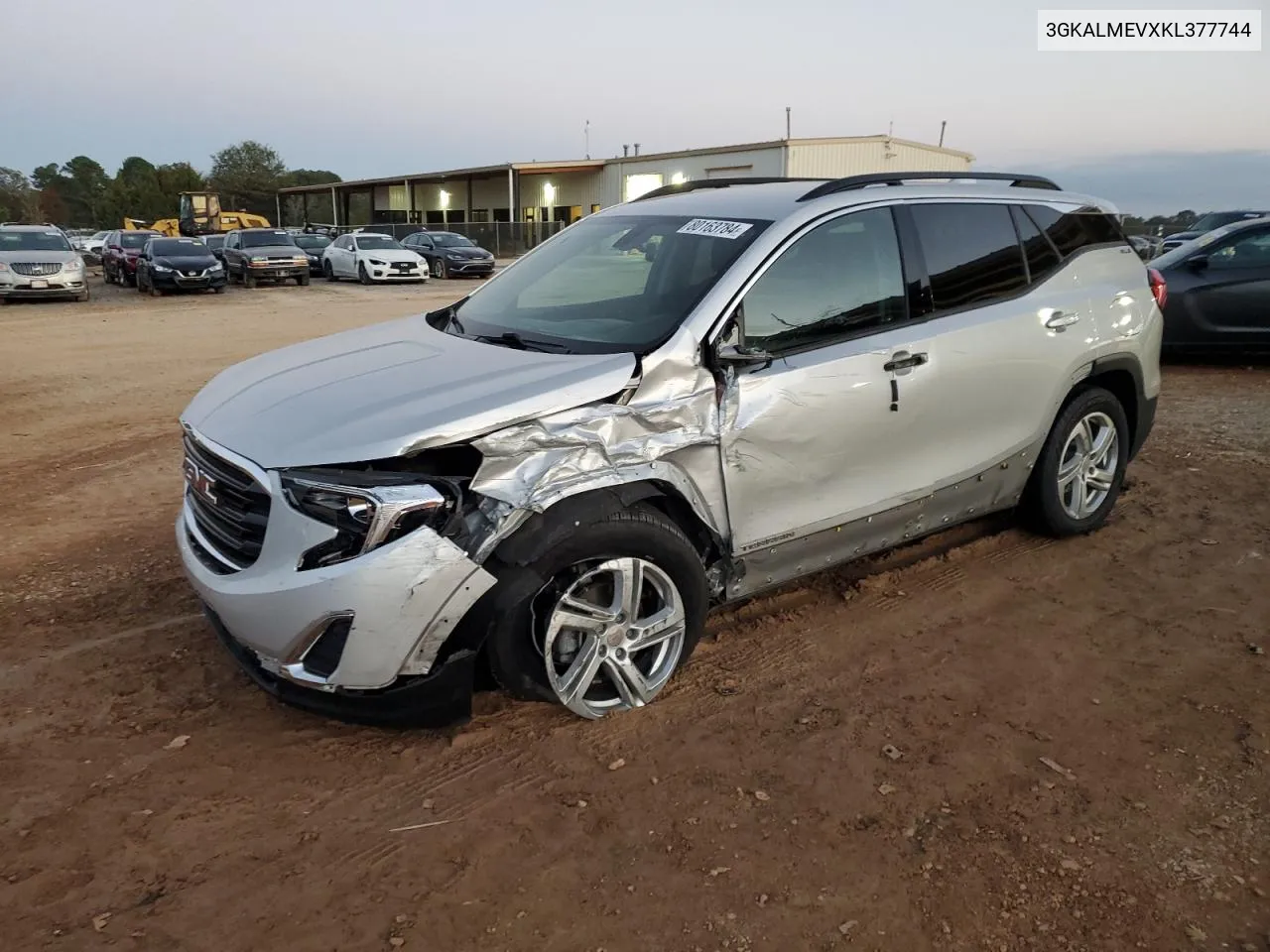 2019 GMC Terrain Sle VIN: 3GKALMEVXKL377744 Lot: 80163784