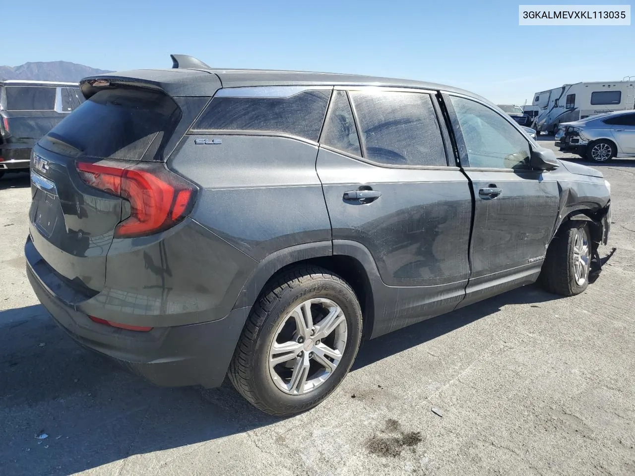 2019 GMC Terrain Sle VIN: 3GKALMEVXKL113035 Lot: 80952114