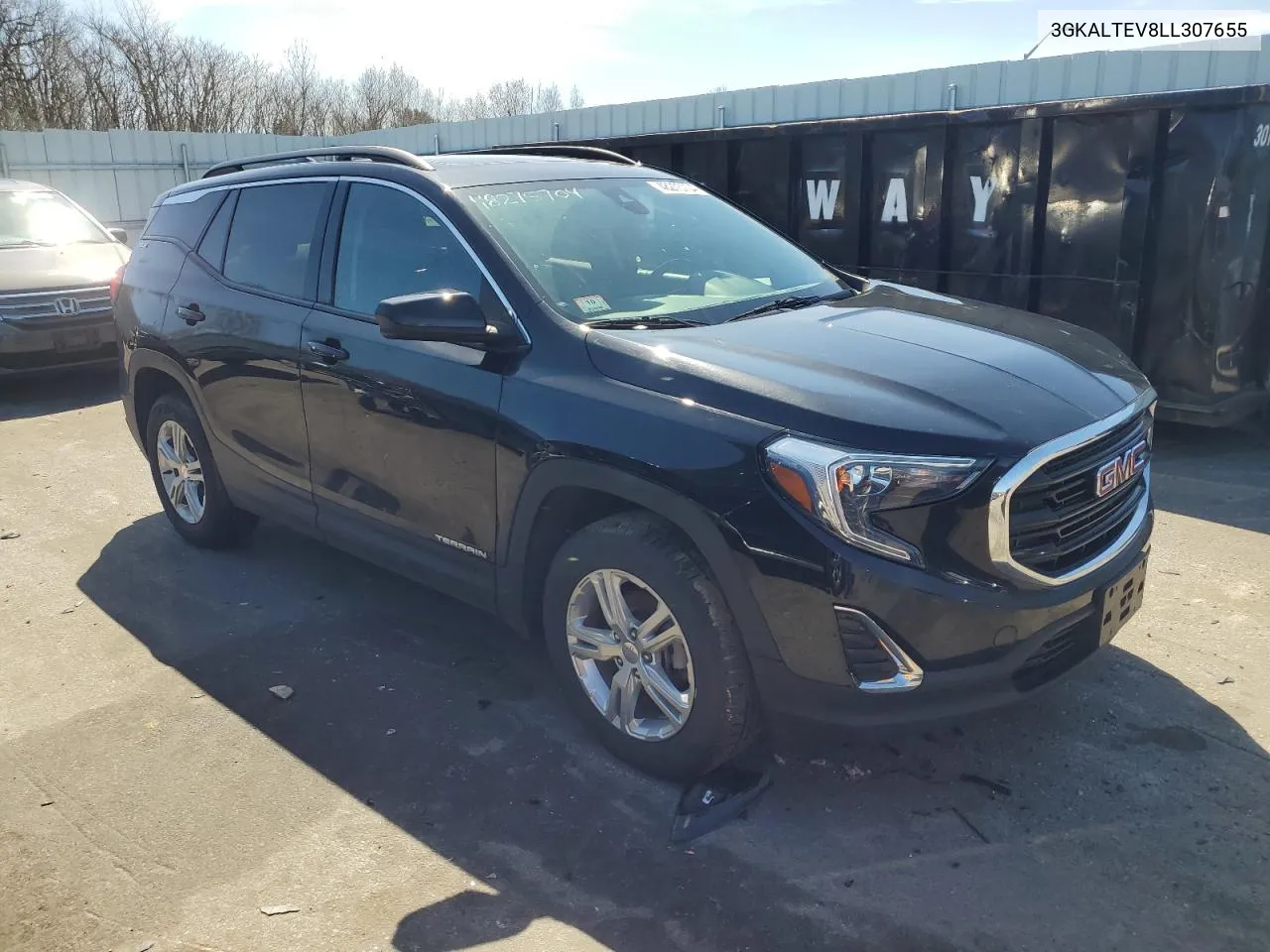 2020 GMC Terrain Sle VIN: 3GKALTEV8LL307655 Lot: 48275704