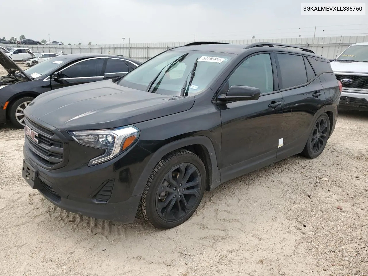 2020 GMC Terrain Sle VIN: 3GKALMEVXLL336760 Lot: 54156994