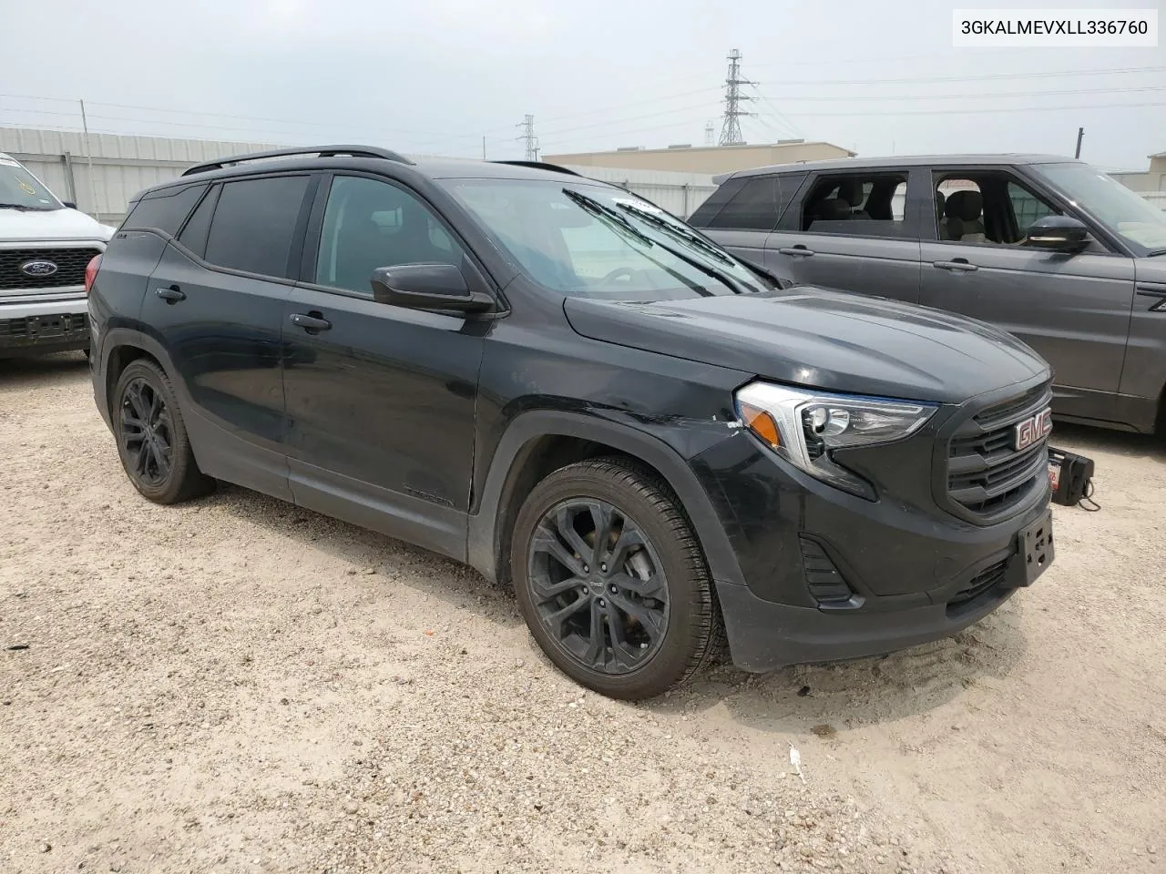 2020 GMC Terrain Sle VIN: 3GKALMEVXLL336760 Lot: 54156994