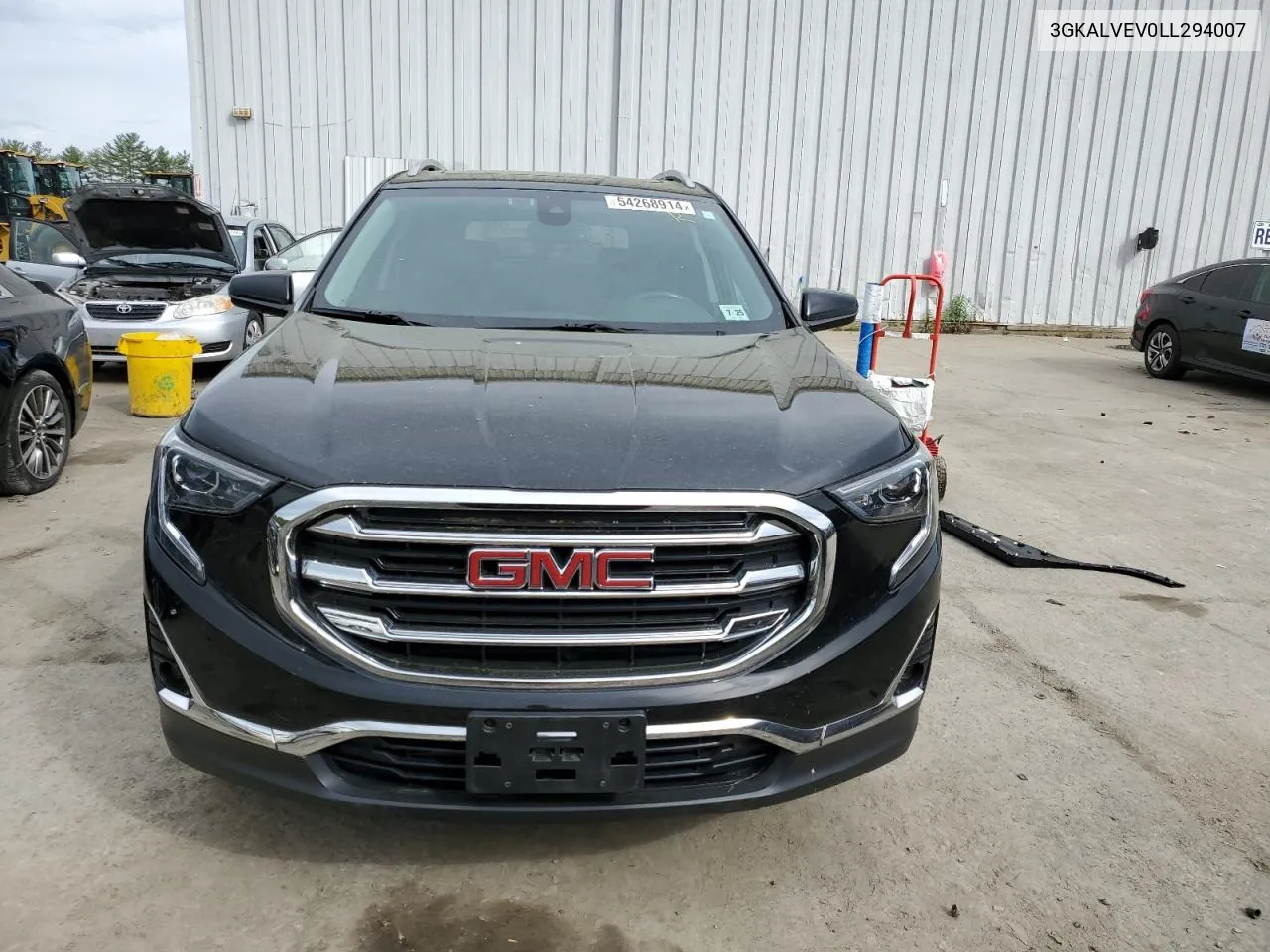 2020 GMC Terrain Slt VIN: 3GKALVEV0LL294007 Lot: 54268914