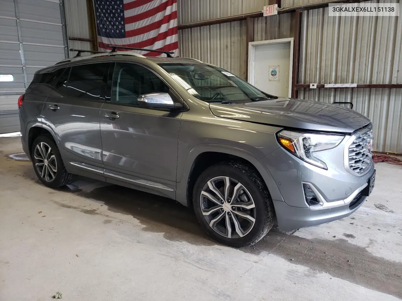 2020 GMC Terrain Denali VIN: 3GKALXEX6LL151138 Lot: 54838464