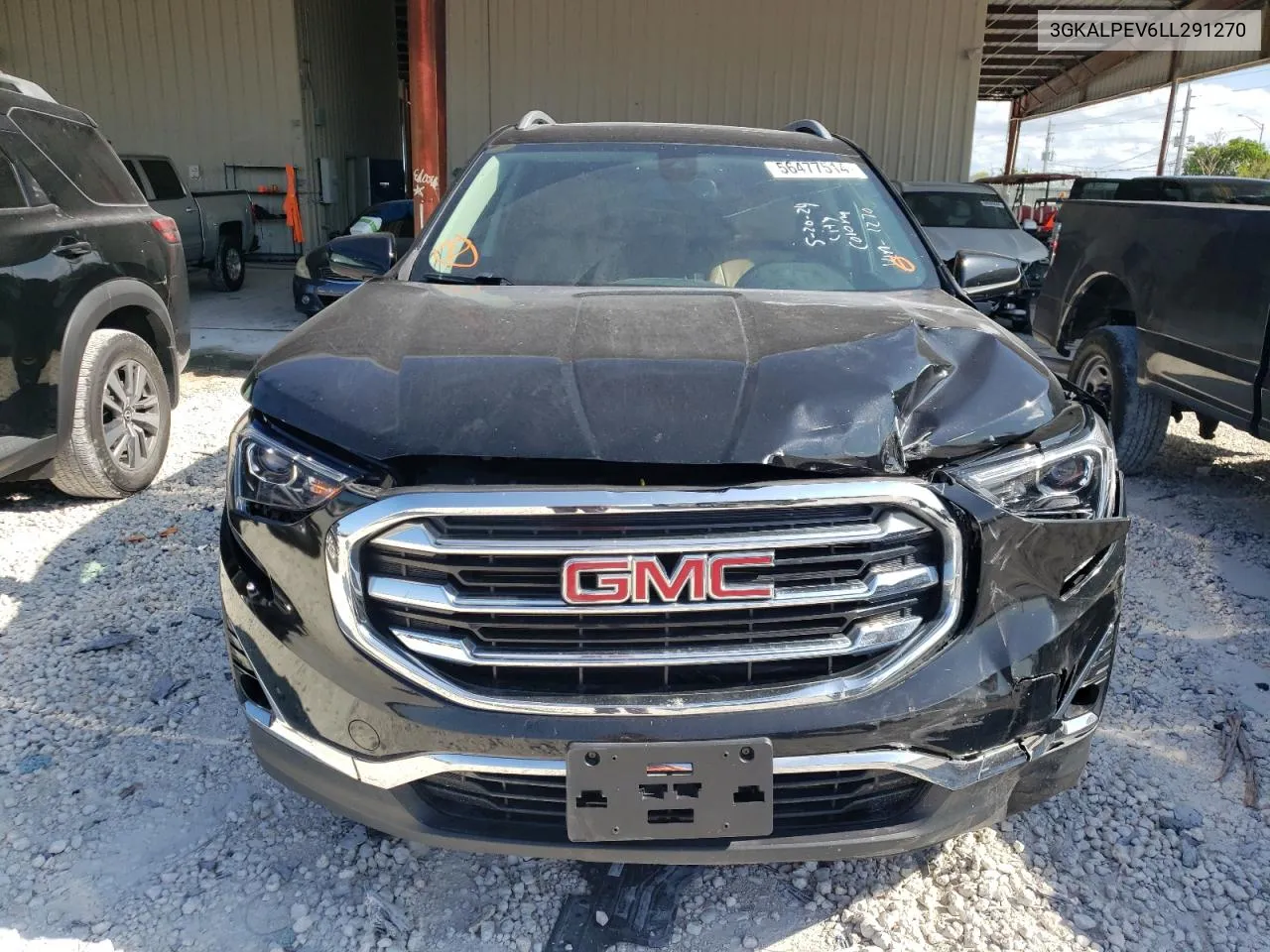 2020 GMC Terrain Slt VIN: 3GKALPEV6LL291270 Lot: 56477514