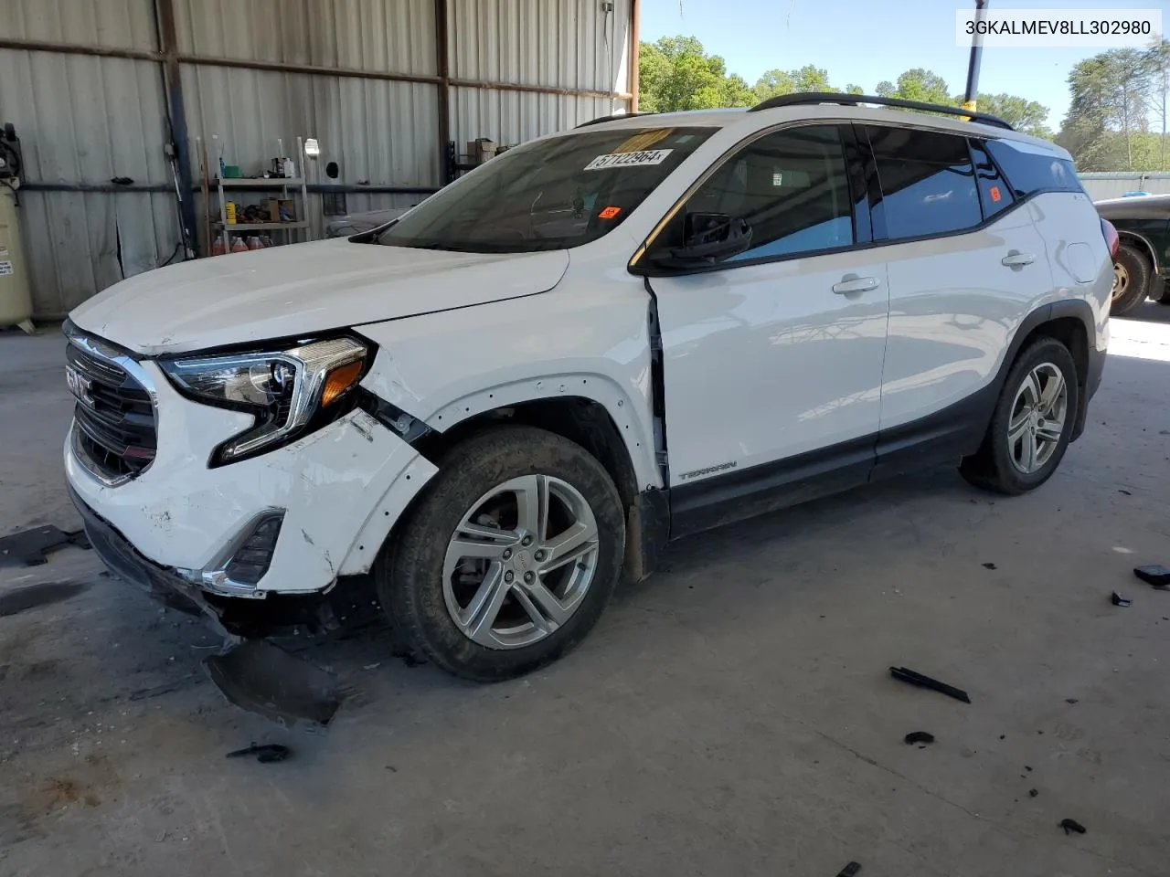 3GKALMEV8LL302980 2020 GMC Terrain Sle