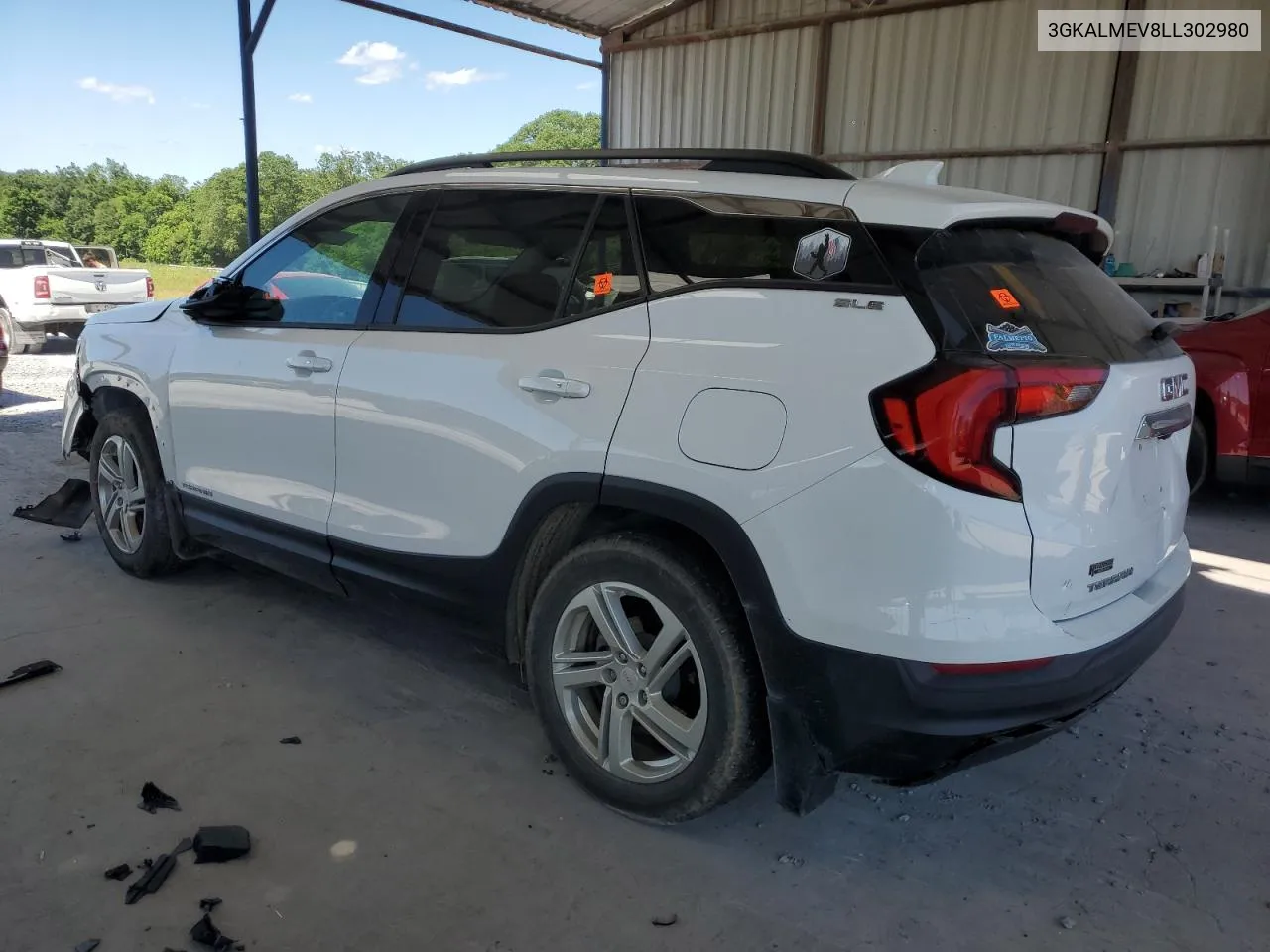 2020 GMC Terrain Sle VIN: 3GKALMEV8LL302980 Lot: 57122964